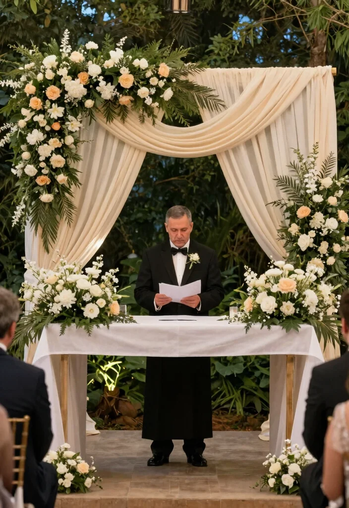 The Ultimate Wedding Checklist: 25 Must-Have Items You Can't Forget! - 16. Officiant 1