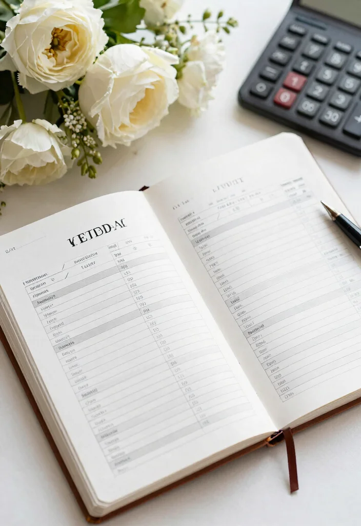 The Ultimate Wedding Checklist: 25 Must-Have Items You Can't Forget! - 21. Budget Planning 1