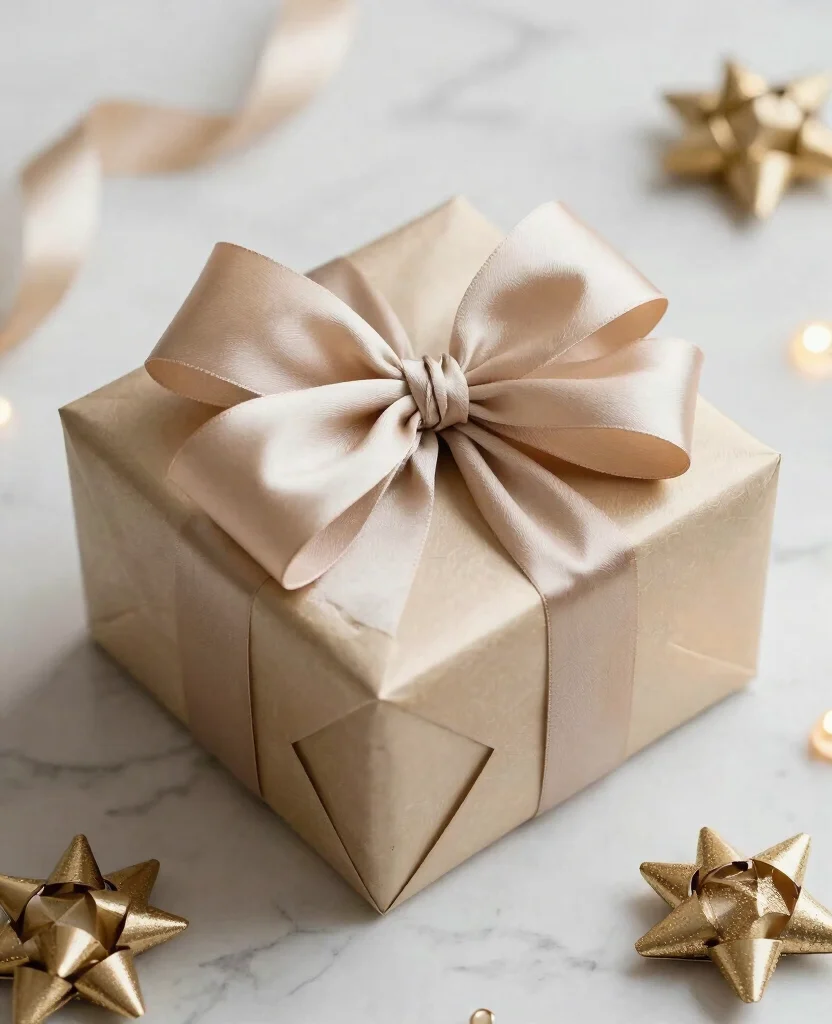 10 Creative Wedding Gift Wrapping Ideas to Make Your Presents Stand Out - 9. Fabric Bows and Ribbons 1