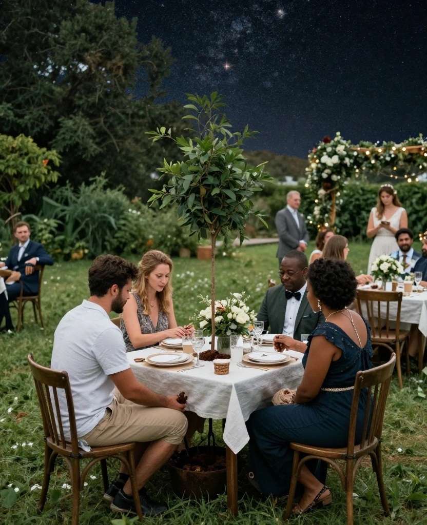 10 Dreamy and Cheap Outdoor Wedding Ideas to Celebrate Your Love Under the Stars - 10. Eco-Friendly Practices 1