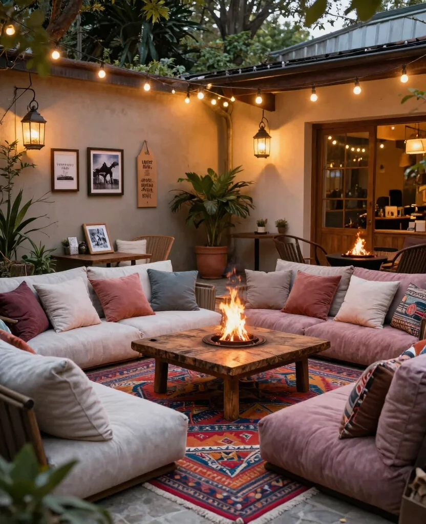 10 Enchanting Backyard Wedding Reception Ideas to Create Unforgettable Memories - 3. Cozy Lounge Areas 1