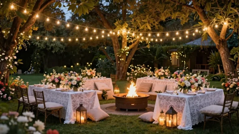 10 Enchanting Backyard Wedding Reception Ideas to Create Unforgettable Memories