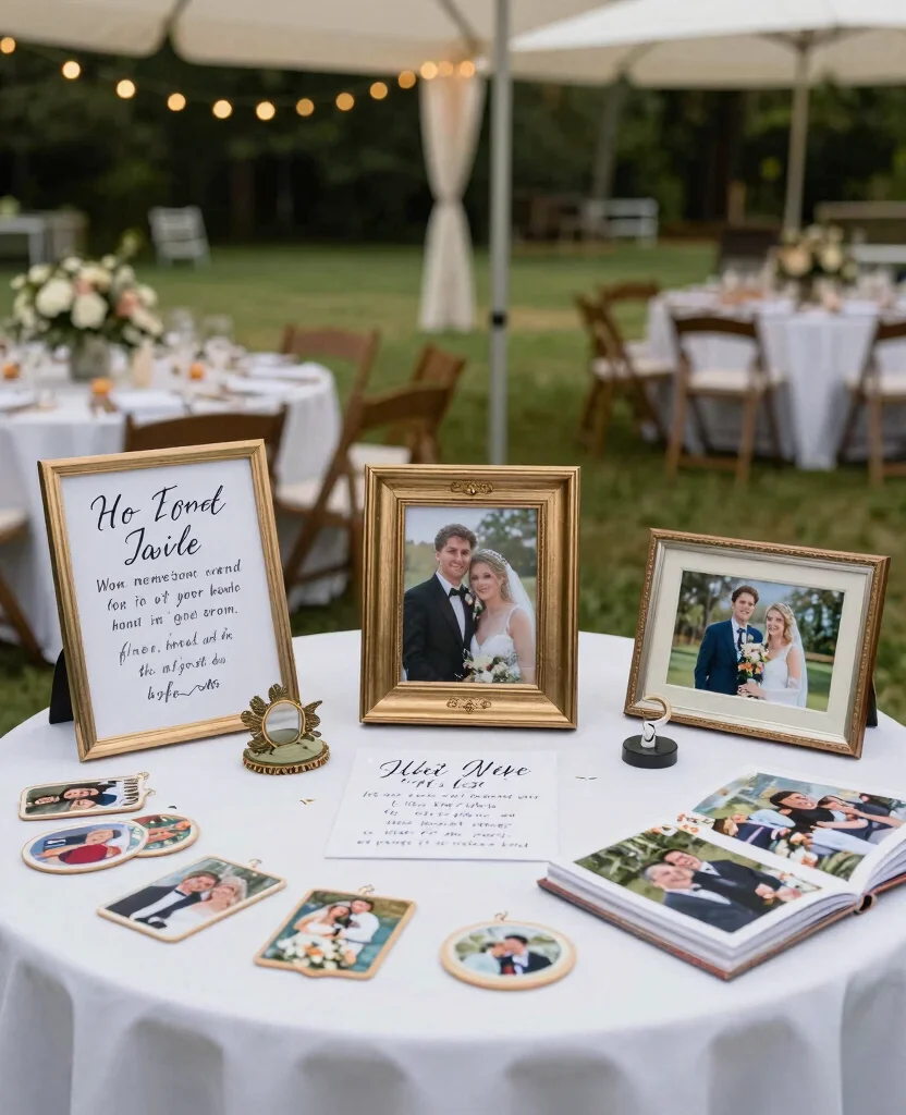 10 Enchanting Backyard Wedding Reception Ideas to Create Unforgettable Memories - 8. Personal Touches Everywhere 1