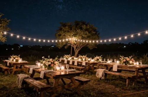 10 Simple Outdoor Wedding Reception Ideas for a Magical Celebration Under the Stars