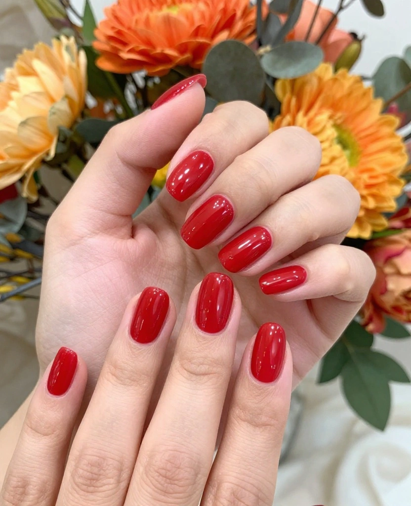 10 Stunning Wedding Nails Designs to Elevate Your Bridal Look on Your Big Day - 6. Bold and Bright Colors 1