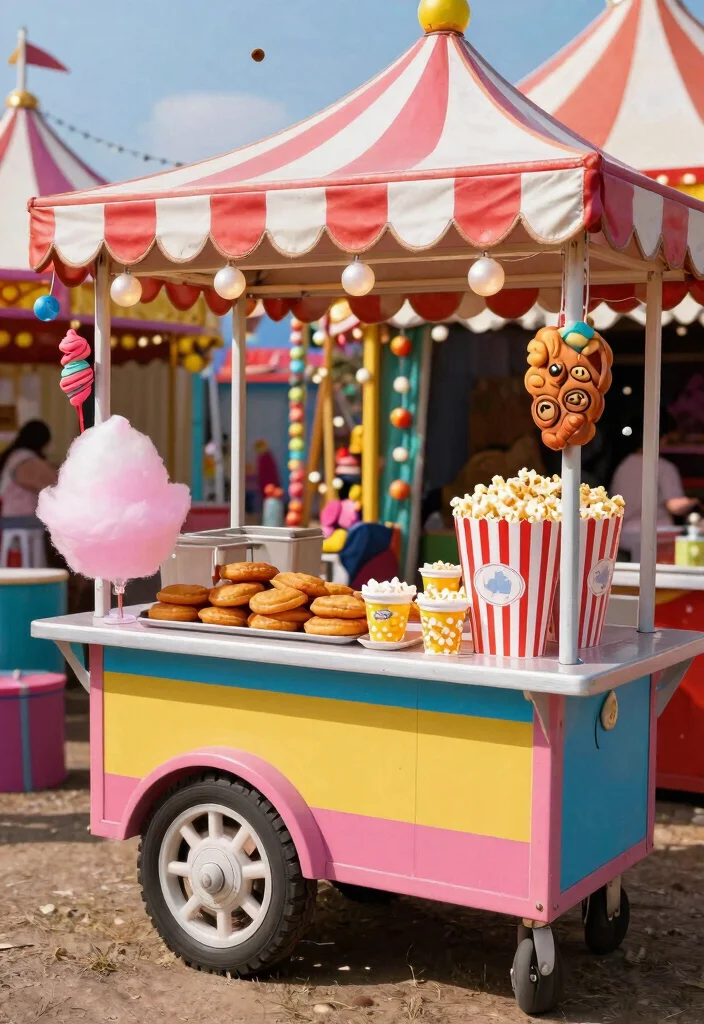16 Creative Themed Wedding Food Ideas that Will Make Your Celebration Unique (#10 is Genius!) - 8. Carnival Fun Fare 1