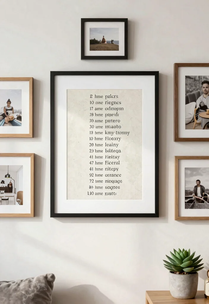 19 Wedding Home Decor Gifts That Will Transform Their Space (Wait Until You See #4!) - 3. Customized Home Coordinates Art 1