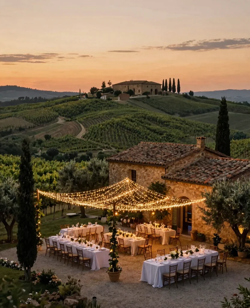 20 Unique Destination Wedding Locations That Will Make Your Heart Skip a Beat - 11. Tuscany, Italy 1