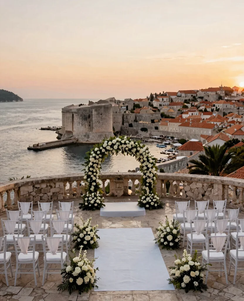20 Unique Destination Wedding Locations That Will Make Your Heart Skip a Beat - 19. Dubrovnik, Croatia 1