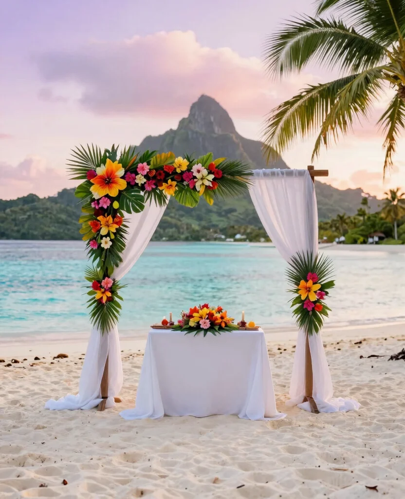 20 Unique Destination Wedding Locations That Will Make Your Heart Skip a Beat - 2. Bora Bora, French Polynesia 1