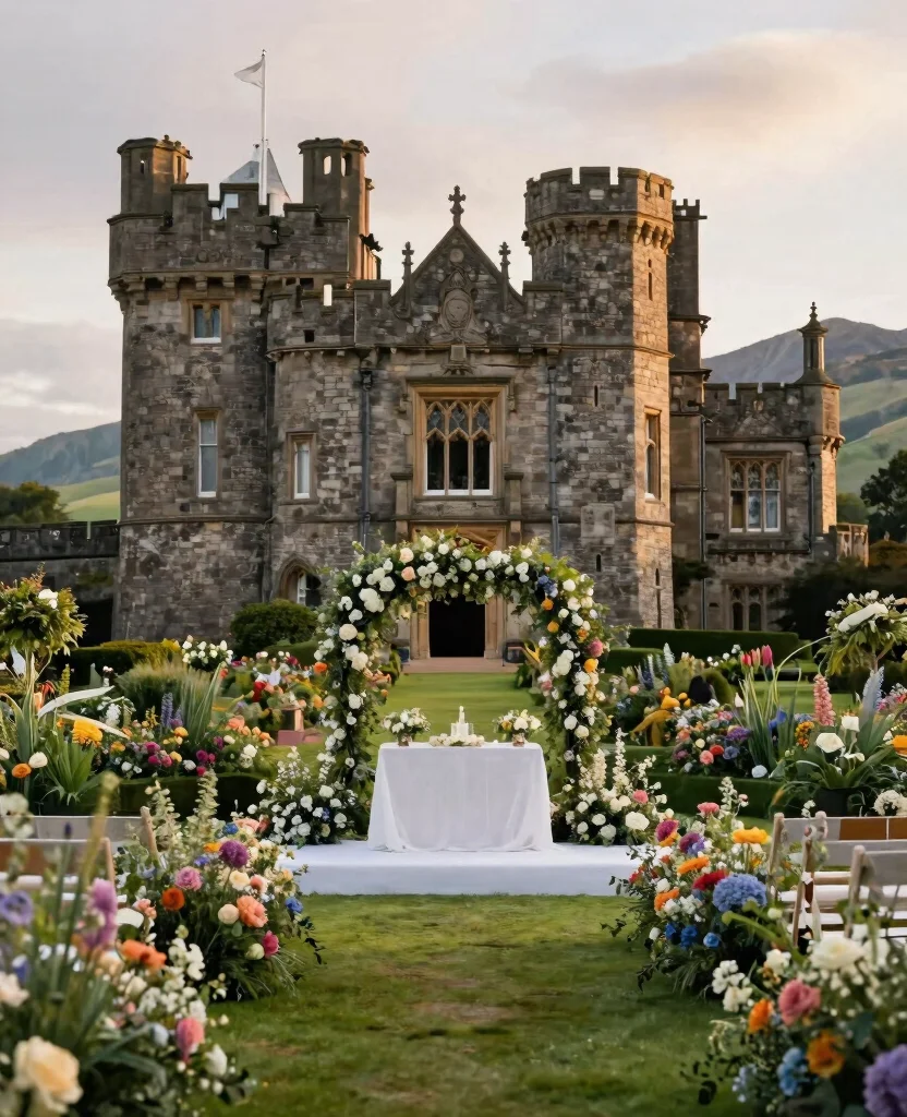 20 Unique Destination Wedding Locations That Will Make Your Heart Skip a Beat - 4. Castle in Scotland 1