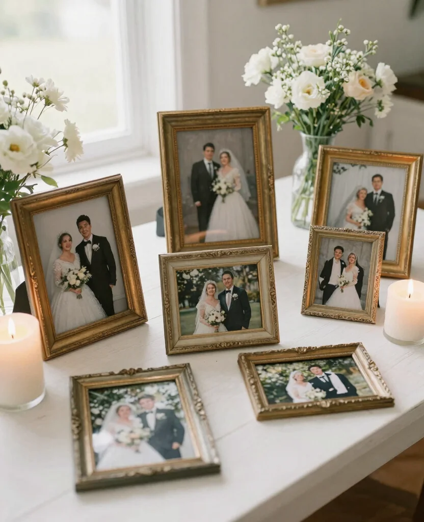 Charming Vintage Rustic Wedding Decor Ideas to Make Your Big Day Unforgettable - 10. Personal Touches 1