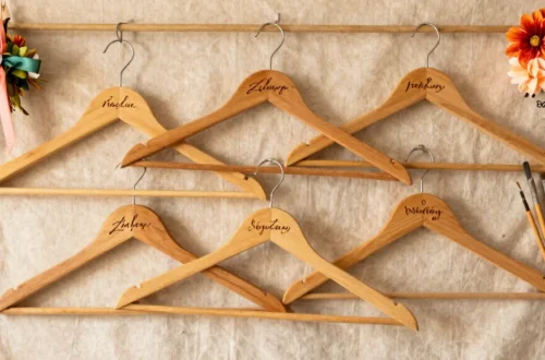 Create Heartfelt DIY Wedding Gifts: Personalized Hangers for the Bride and Groom
