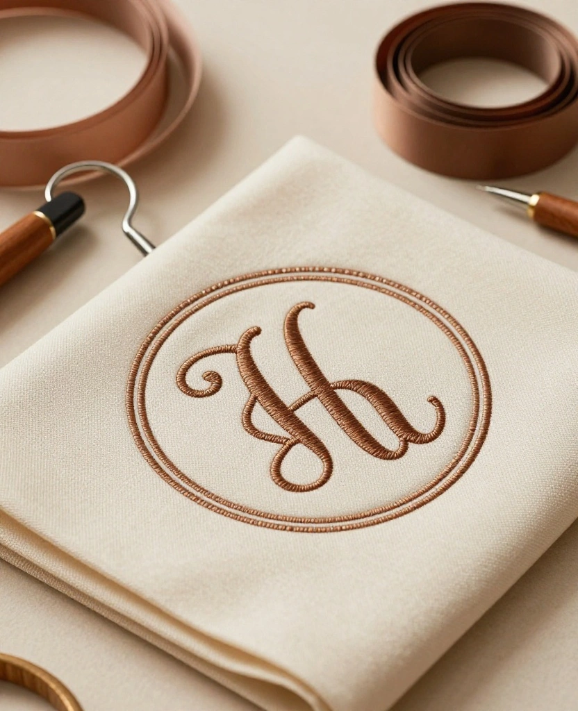 Create Heartfelt DIY Wedding Gifts: Personalized Hangers for the Bride and Groom - 7. Monogrammed Hangers for a Classic Touch 1