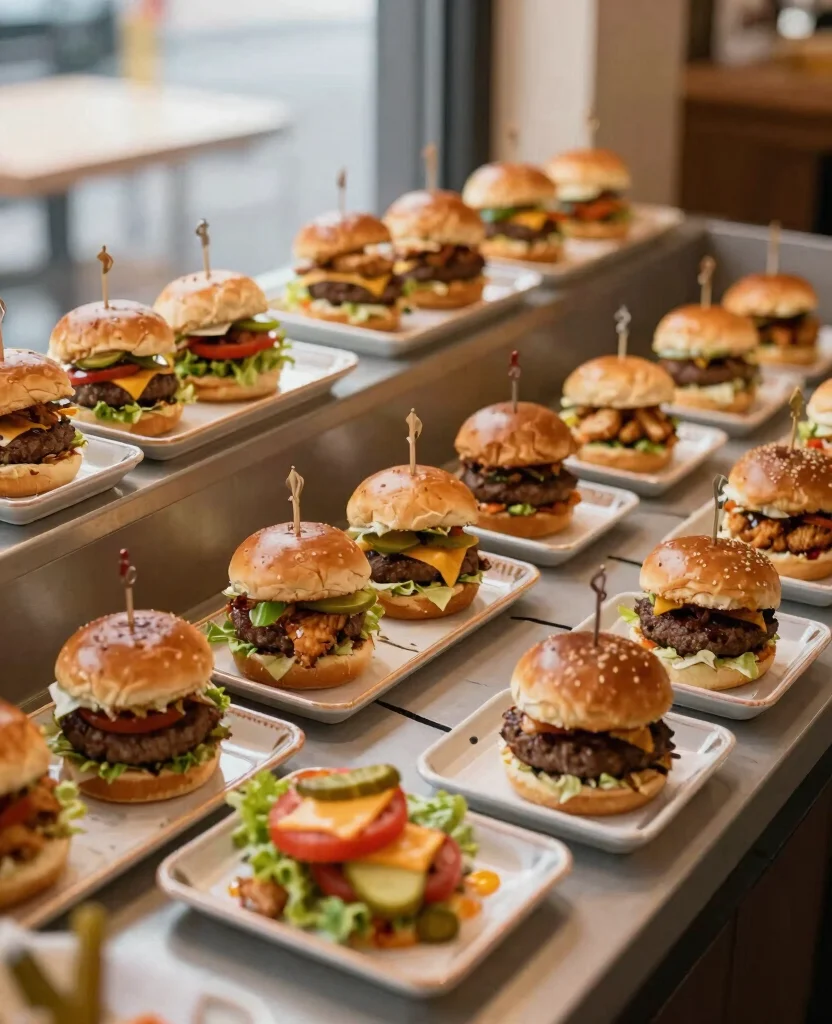 Create a Stunning Appetizer Table: Simple Party Ideas for Your Perfect Wedding - 10. Interactive Sliders Station 1