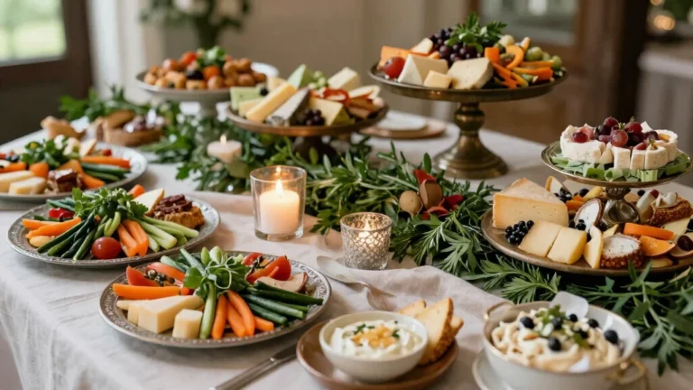 Create a Stunning Appetizer Table: Simple Party Ideas for Your Perfect Wedding