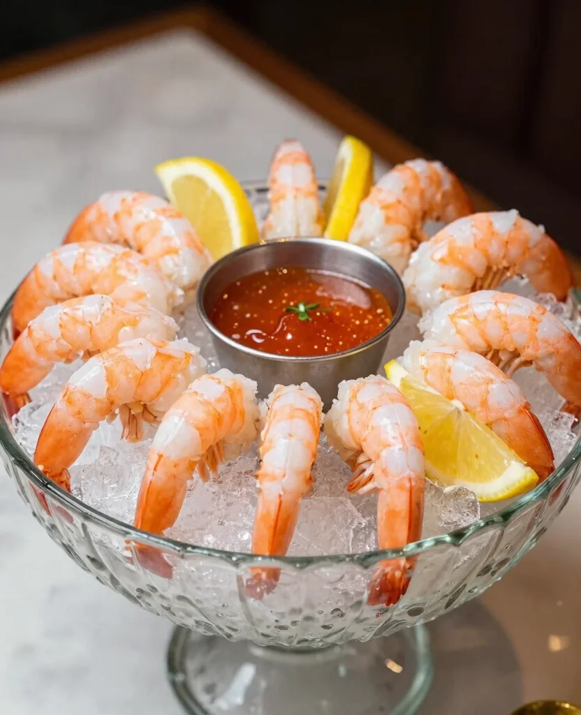 Create a Stunning Appetizer Table: Simple Party Ideas for Your Perfect Wedding - 9. Delectable Shrimp Cocktail 1