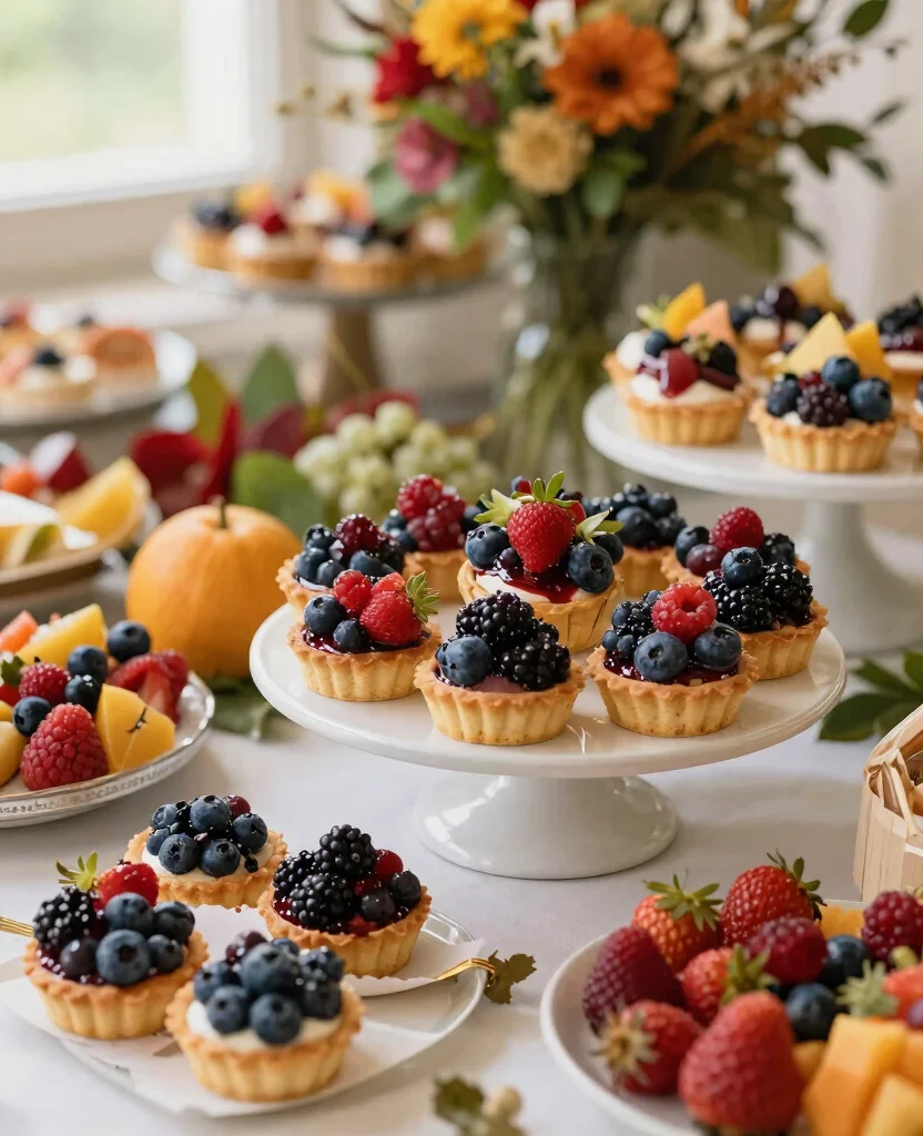 Create a Stunning Simple Wedding Dessert Table That Will Wow Your Guests! - 10. Leave Room for Seasonal Treats 1