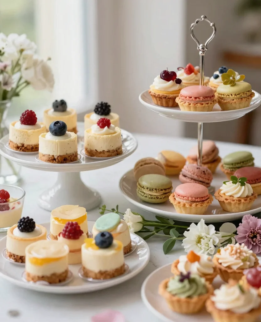 Create a Stunning Simple Wedding Dessert Table That Will Wow Your Guests! - 2. Incorporate an Assortment of Mini Desserts 1