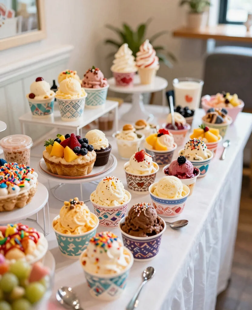 Create a Stunning Simple Wedding Dessert Table That Will Wow Your Guests! - 6. Include a DIY Dessert Station 1