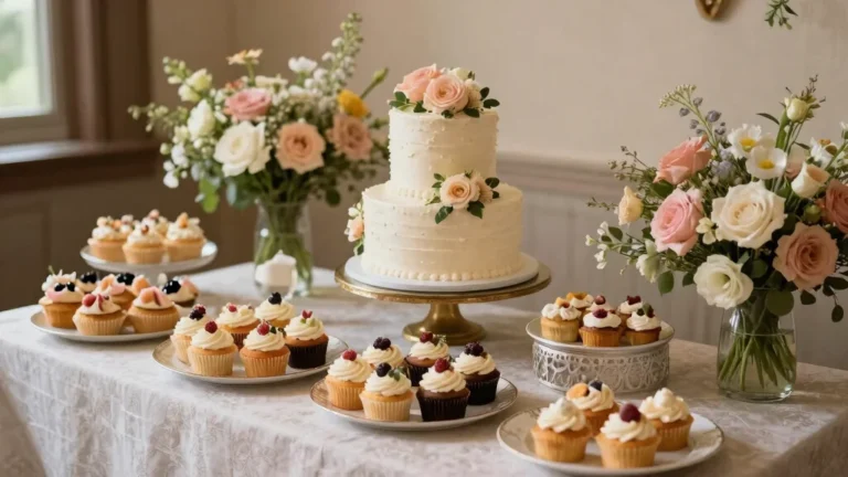 Create a Stunning Simple Wedding Dessert Table That Will Wow Your Guests!