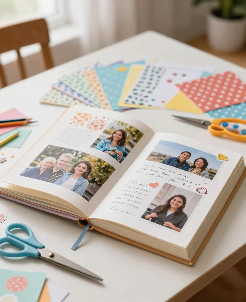 Creative DIY Gift Ideas for Him: Celebrate Your 1-Year Wedding Anniversary Uniquely! - Custom Photo Album 1