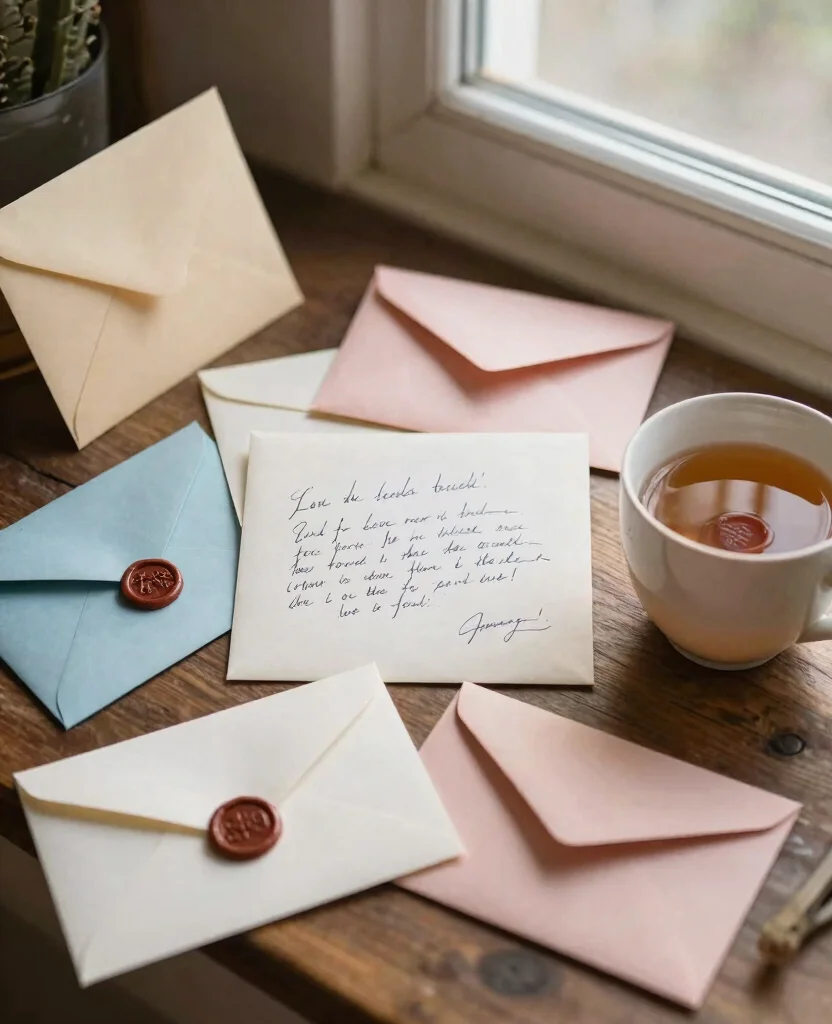 Creative DIY Gift Ideas for Him: Celebrate Your 1-Year Wedding Anniversary Uniquely! - Handwritten Love Letters 1