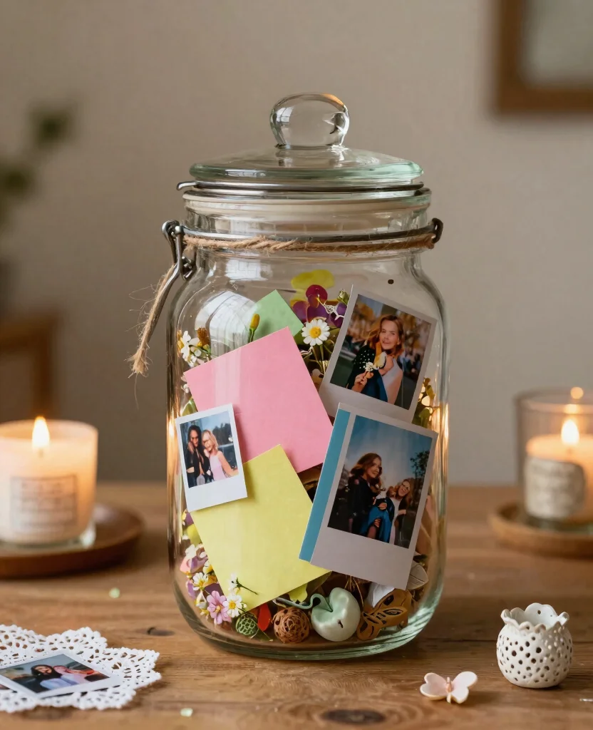 Creative Wedding Gift Ideas for Your Best Friend That Will Melt Their Heart - 3. Memory Jar 1