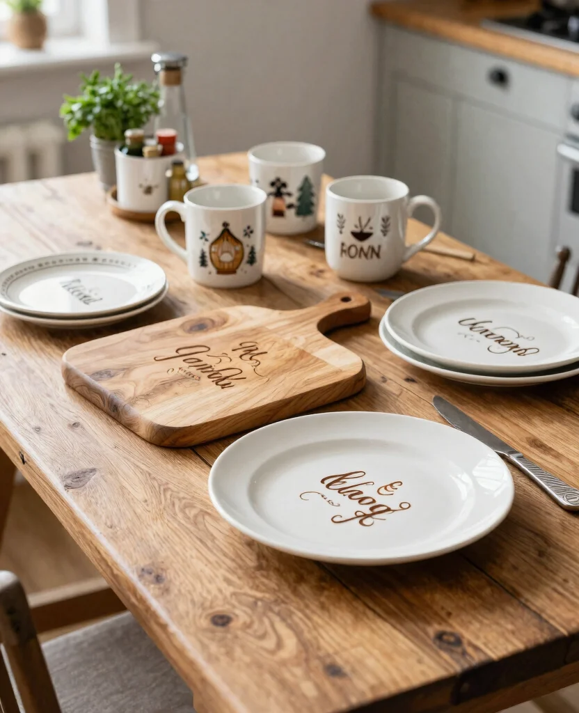 Creative and Easy DIY Wedding Gift Ideas to Make Your Love Stand Out - 3. Customized Kitchenware 1