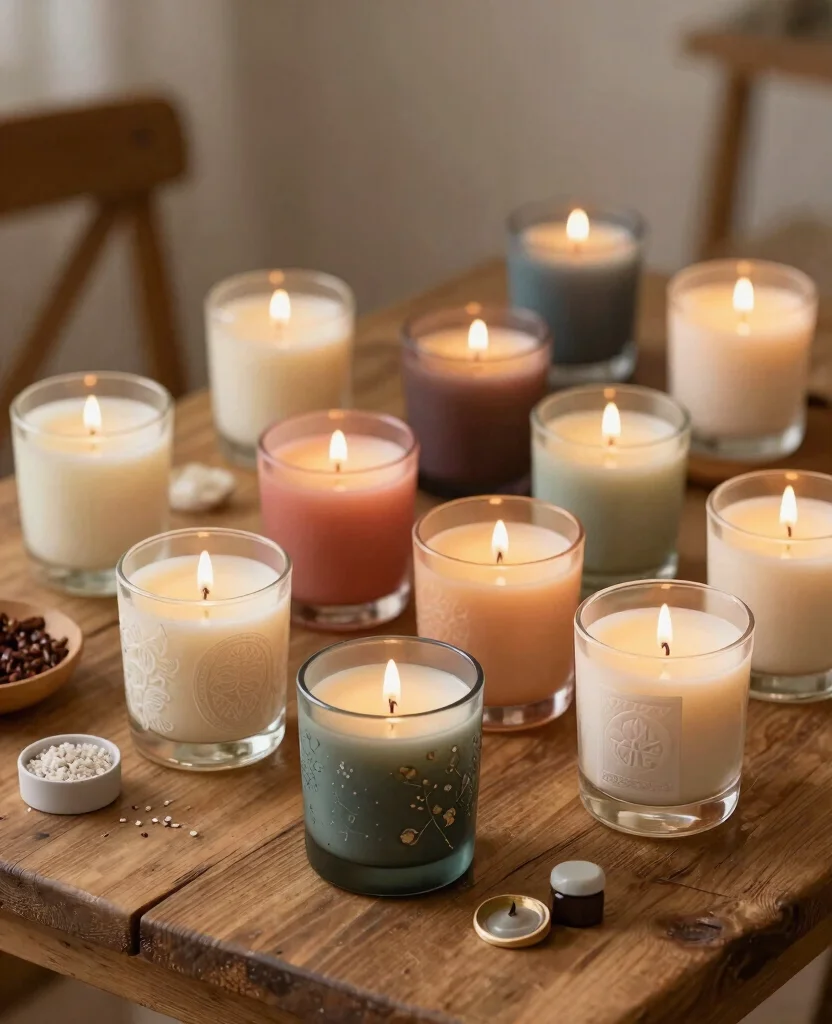 Creative and Easy DIY Wedding Gift Ideas to Make Your Love Stand Out - 6. Scented Candle Set 1