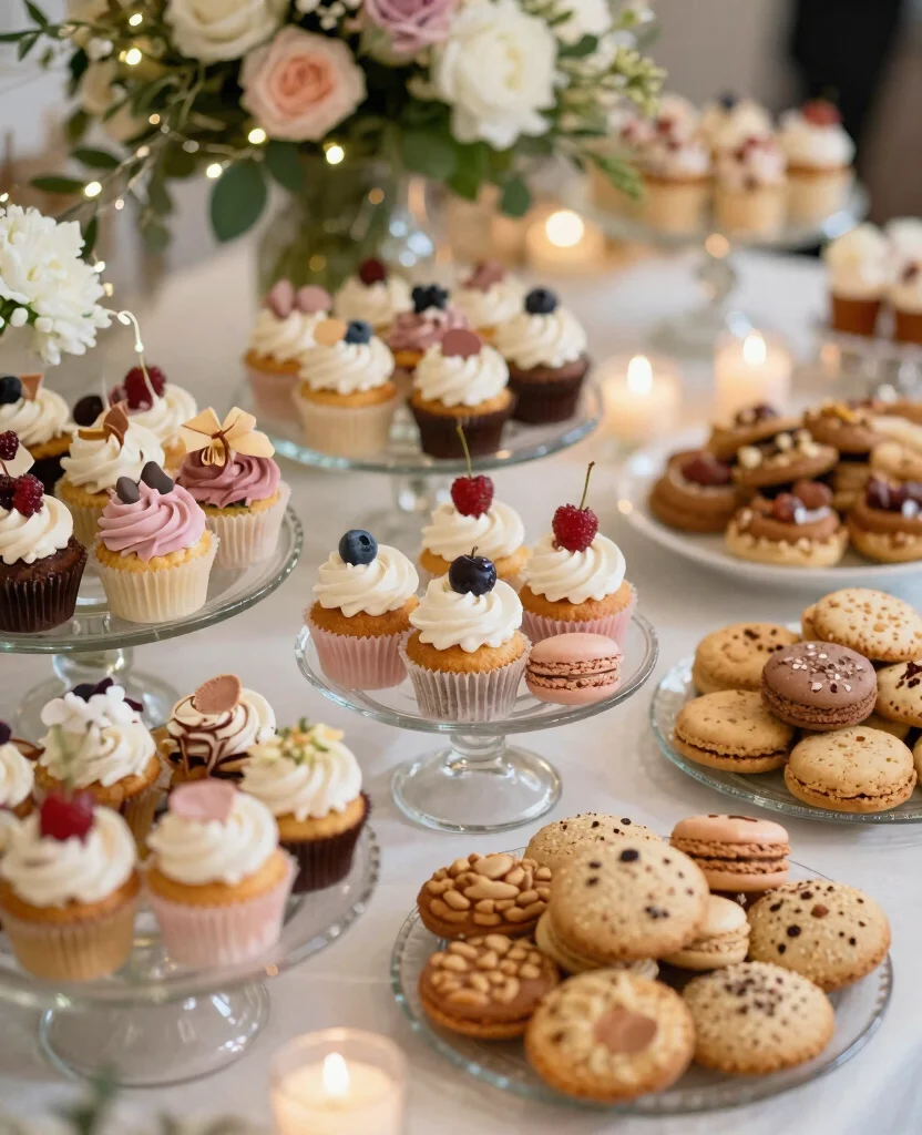 Delicious Wedding Food & Cocktails Trends to Elevate Your Modern Celebration - 4. Dessert Tables 1