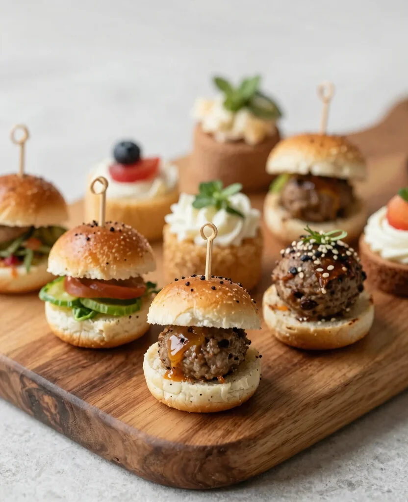 Delicious Wedding Food & Cocktails Trends to Elevate Your Modern Celebration - 6. Miniature Bites 1