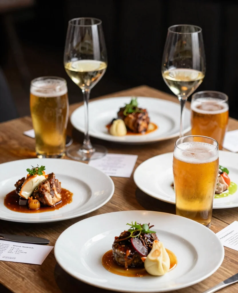 Delicious Wedding Food & Cocktails Trends to Elevate Your Modern Celebration - 9. Craft Beer and Wine Pairings 1