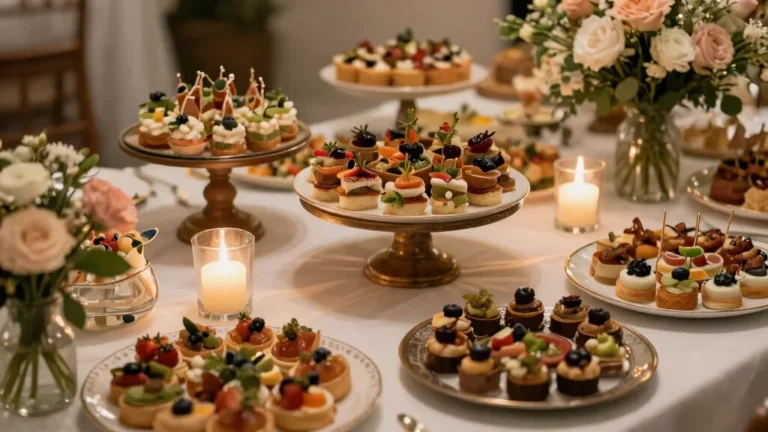 Delicious Wedding Reception Food Ideas to Wow Your Guests on a Budget