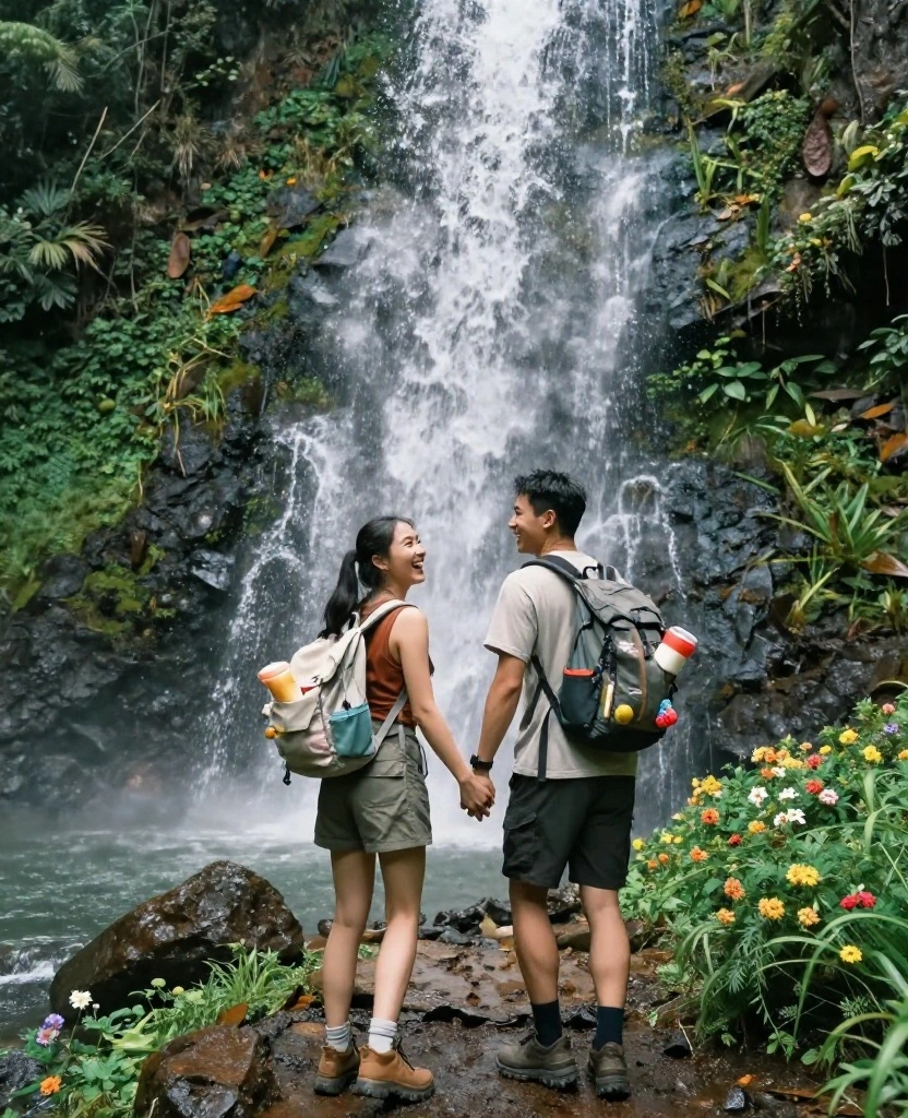 Discover Unique Adventure Ideas for Unforgettable Honeymoon Experiences Together - 2. Hiking to Hidden Waterfalls 1