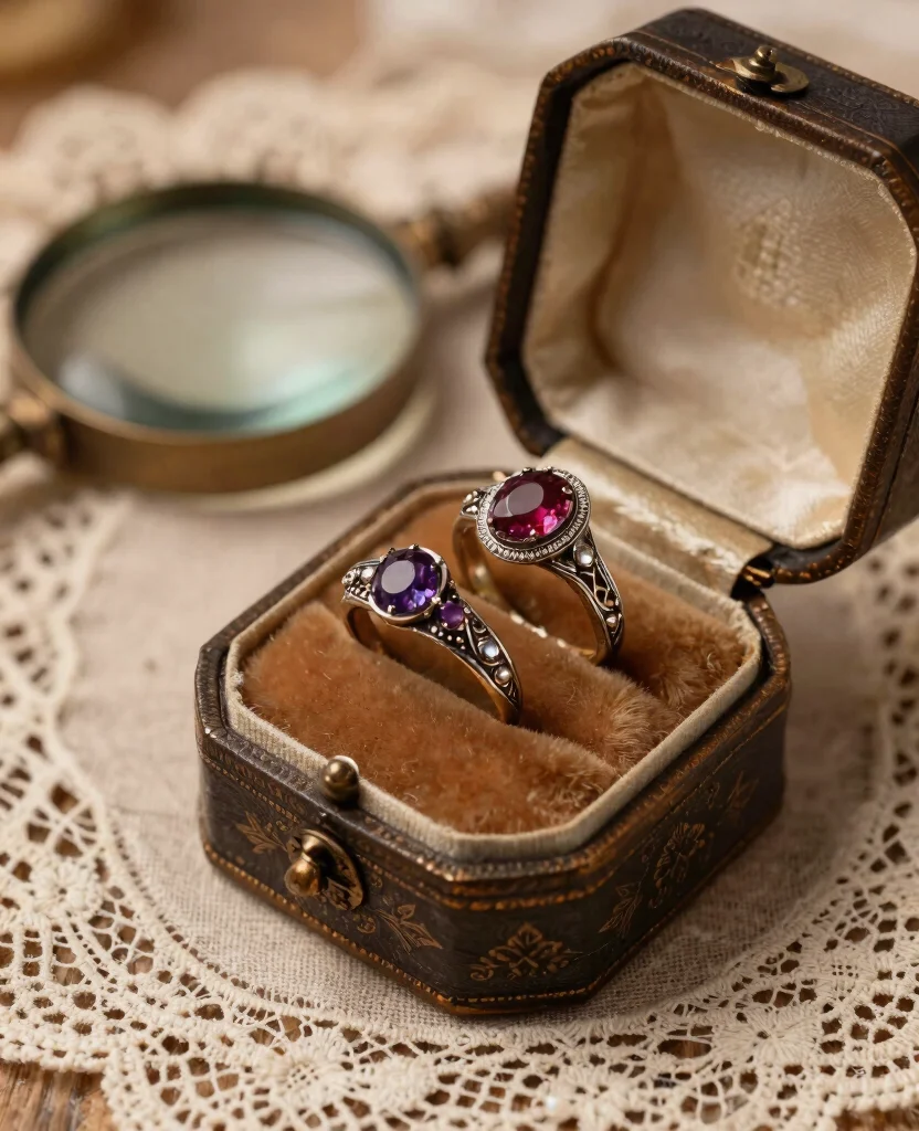 Discover Unique Vintage Wedding Ring Sets That Will Captivate Your Heart Forever - 10. Collector's Choice: Antique Finds 1