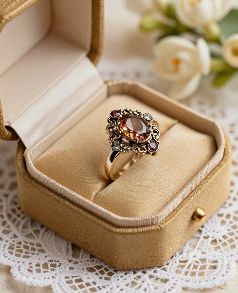 Discover Unique Vintage Wedding Ring Sets That Will Captivate Your Heart Forever - 2. Victorian Romance 1