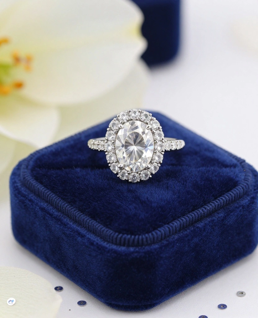 Discover Unique Vintage Wedding Ring Sets That Will Captivate Your Heart Forever - 7. Enchanting Halo Settings 1