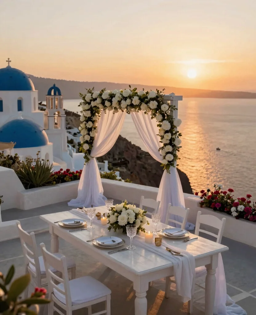 Discover the Best Destination Wedding Venues for an Unforgettable Celebration - 1. The Enchanting Santorini, Greece 1