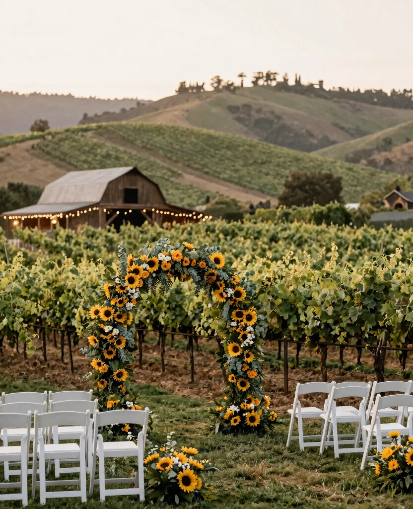Discover the Best Destination Wedding Venues for an Unforgettable Celebration - 3. Charming Vineyard Weddings in Napa Valley, California 1