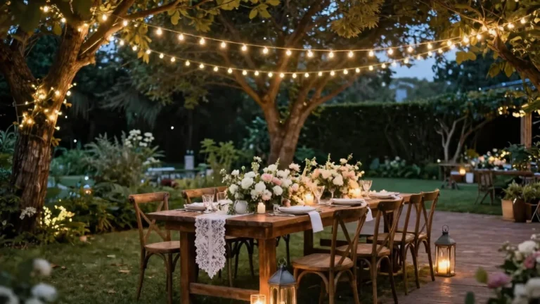 Dreamy Outdoor Wedding Decor Ideas to Elevate Your Special Day Under the Stars