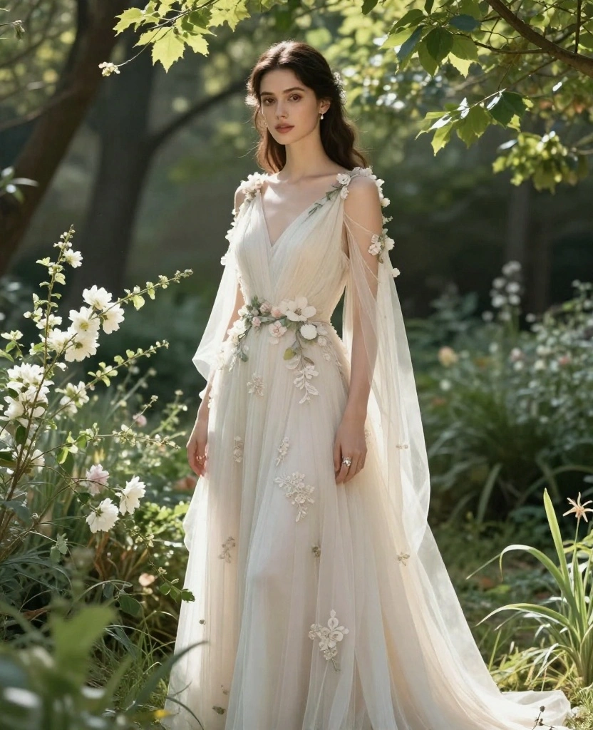 Elevate Your Bridal Look with Stunning Honeymoon-Inspired Bridal Sets - 6. Nature-Inspired: Elements of the Earth 1