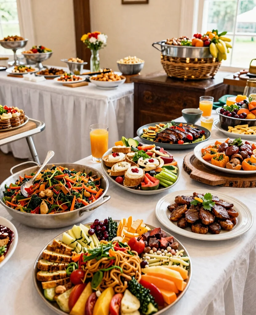 Elevate Your Celebration with Gourmet Wedding Food Stations for Unforgettable Moments - 5. Global Cuisine Stations: A World of Flavors 1