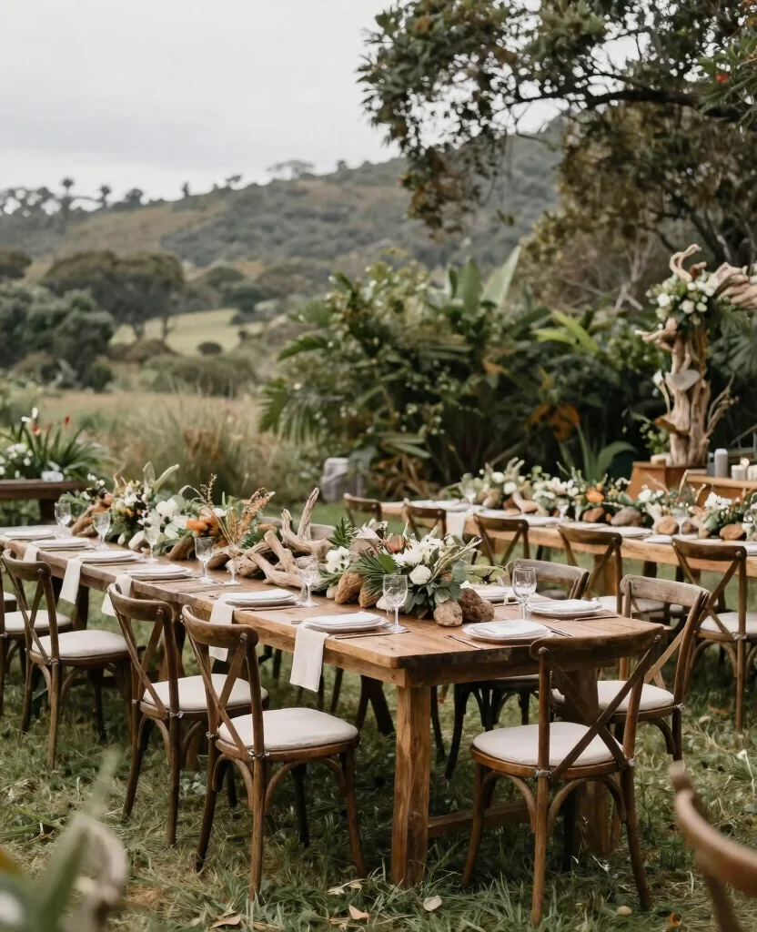Elevate Your Celebration with Stunning Bohemian Wedding Decor Ideas for a Dreamy Ceremony - 10. Nature's Touch 1