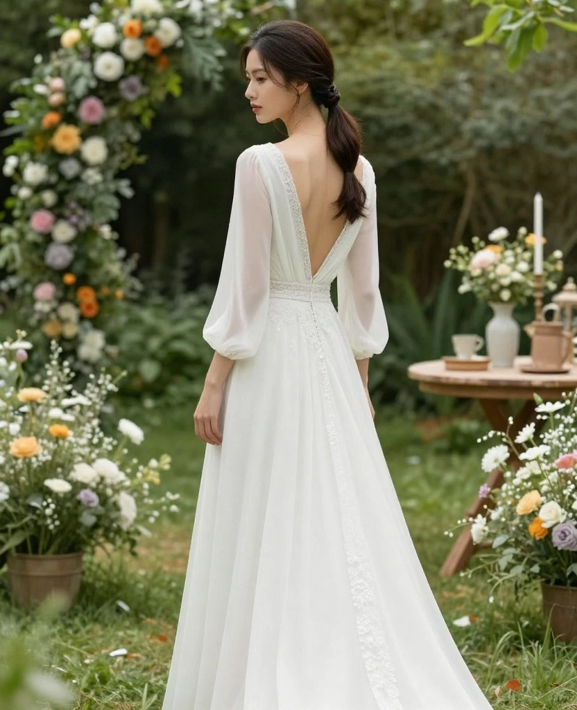 Elevate Your Look: Chic Sleek Ponytail Wedding Hairstyles for Modern Brides - 2. Low Sleek Ponytail with a Twist 1