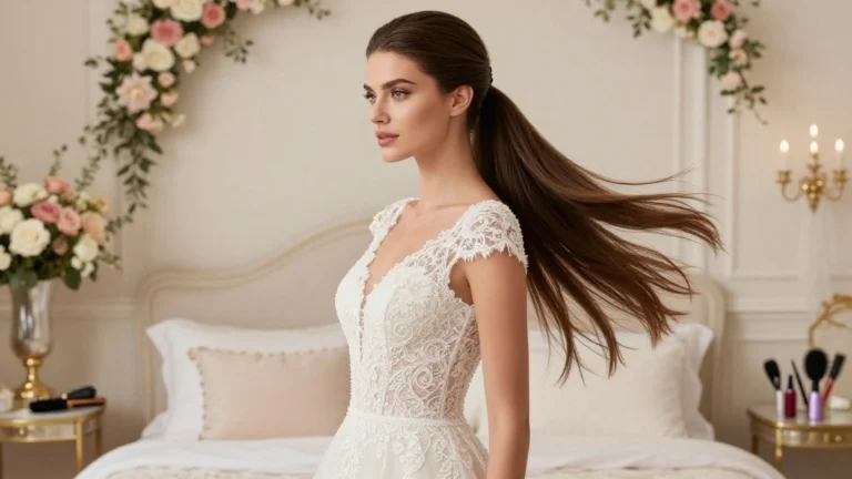 Elevate Your Look: Chic Sleek Ponytail Wedding Hairstyles for Modern Brides