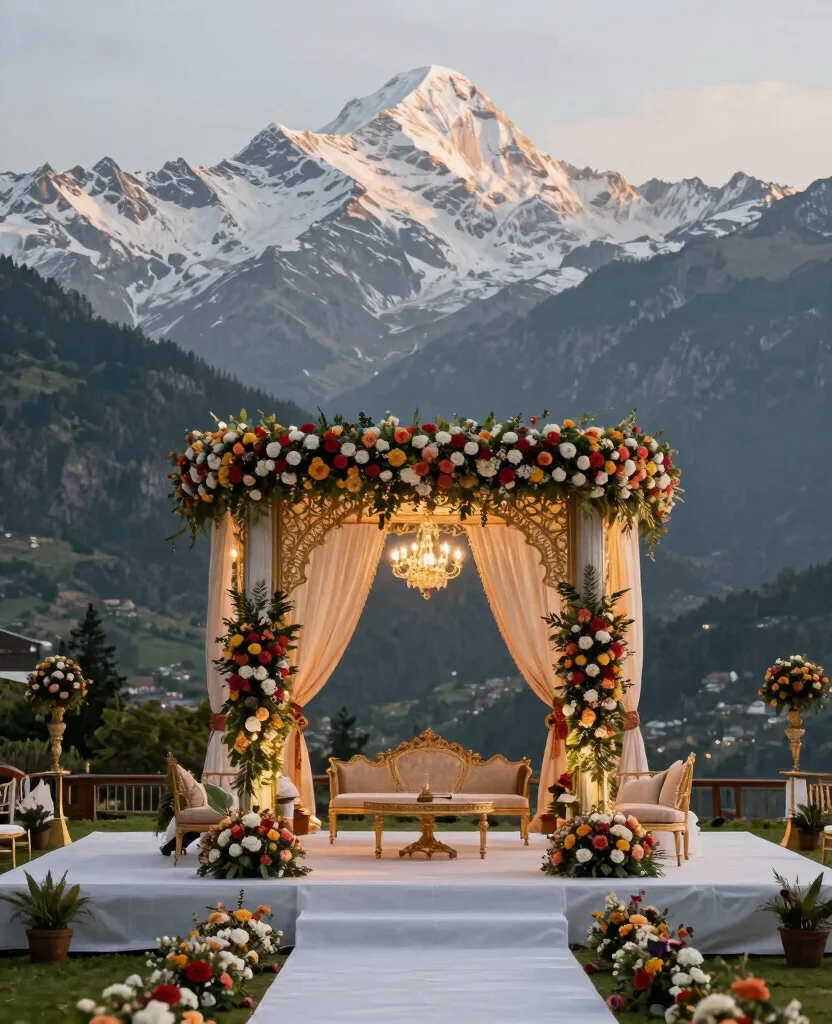 Explore Stunning Indian Destination Wedding Venues for Your Dream Celebration - 7. The Majestic Mountains of Himachal Pradesh 1