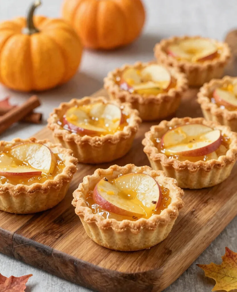 Fall-Inspired Wedding Menu Ideas That Will Wow Your Guests and Set the Mood - 3. Apple and Cheddar Tartlets 1