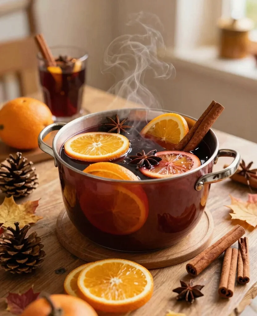 Fall-Inspired Wedding Menu Ideas That Will Wow Your Guests and Set the Mood - 8. Mulled Wine Station 1