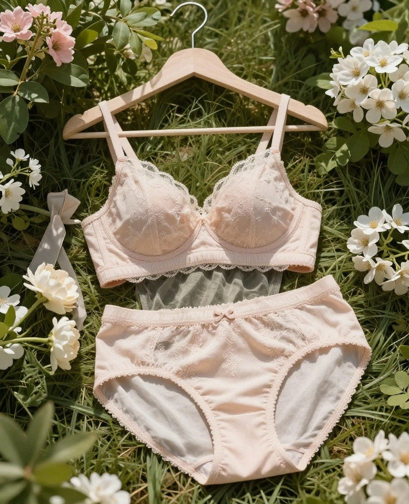 Indulge in Elegance: Luxurious Bridal Lingerie Ideas for Your Dream Destination Wedding - 5. Matching Set: Coordinated Elegance 1